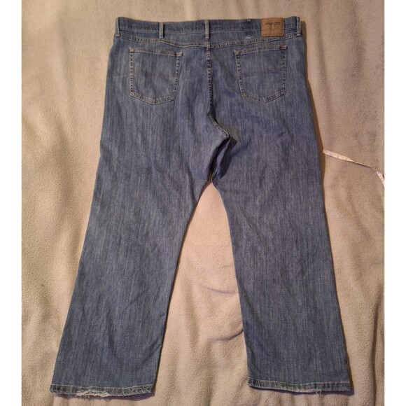 WRANGLER AUTHENTICS Men Jeans 48x32 (49x30.5) Relaxed Fit Flex 10ZM200ST Blue - Picture 11 of 13